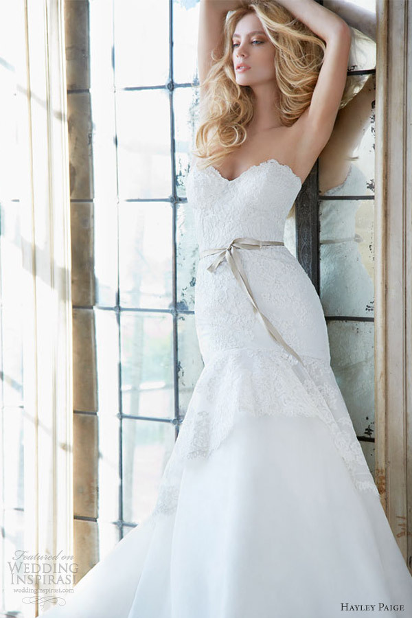 amazing, white, wedding dress and hayley paige