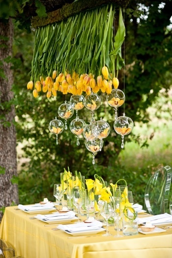 summer, florals and wedding reception