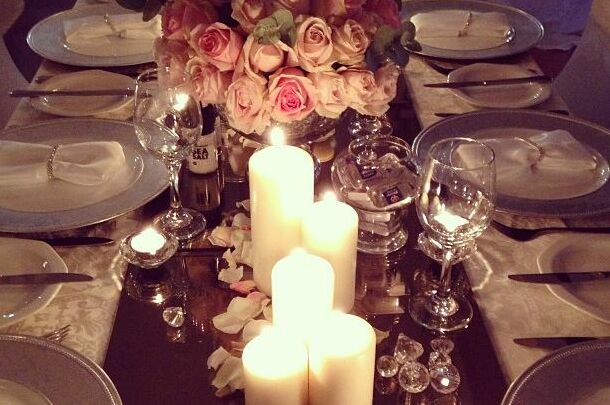 romance, flowers and romantic wedding decor