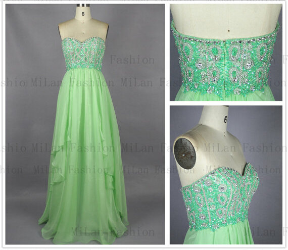empire dress, women dress, evening dress and crystal
