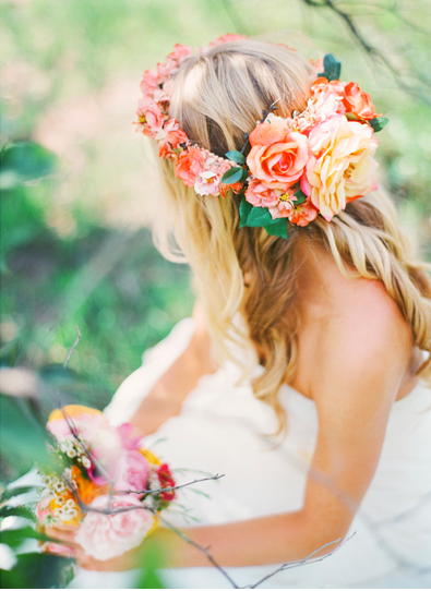 summer, wreath and crown