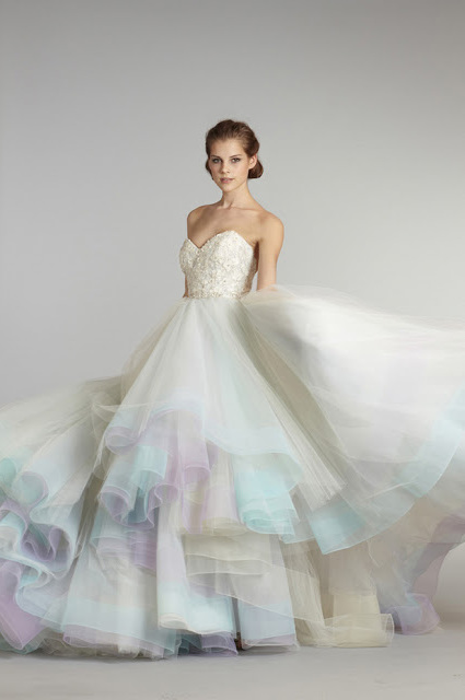 perfection, colored wedding dresses and unique wedding dresses