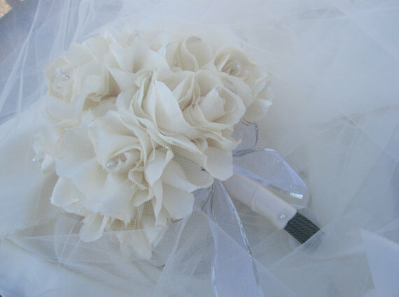Couture, everlasting bouquet and beautiful