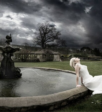 weddings, angel and clouds