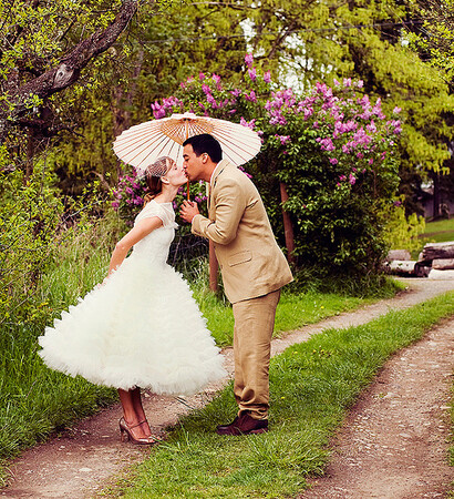 groom, cute and park