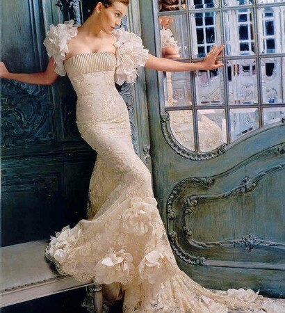 wedding dress and en