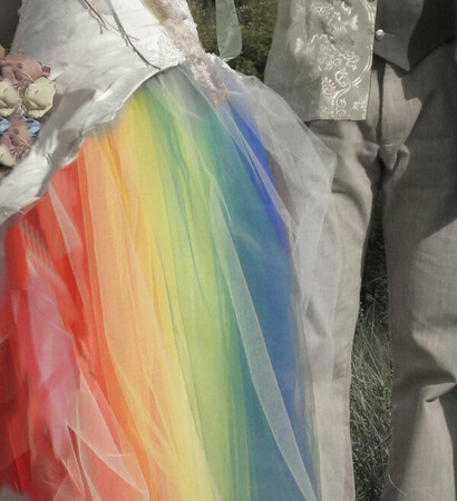 rainbow, unique and love
