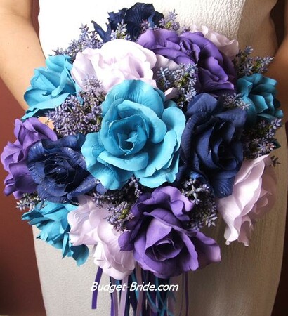 marriage, purple and flowers