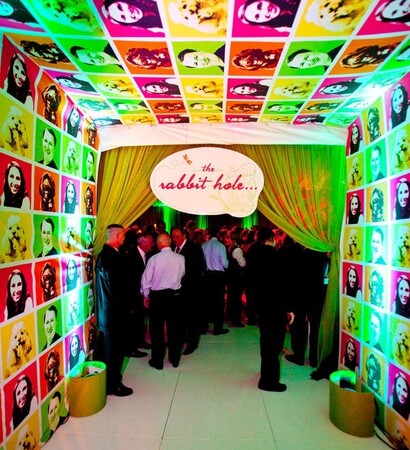 colorful, entrance and reception