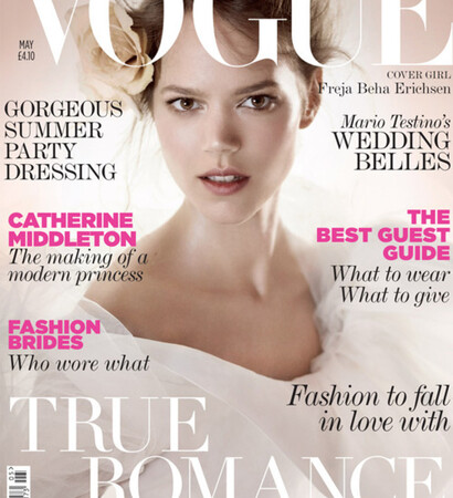 Freja Beha Erichsen, Freja Beha and royal wedding