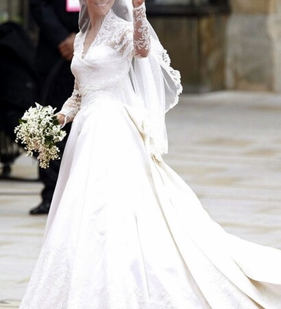bride dress, kate middleton and royal wedding