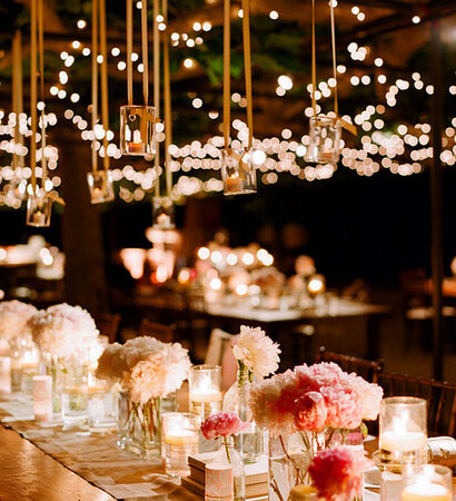 lights, flowers and color