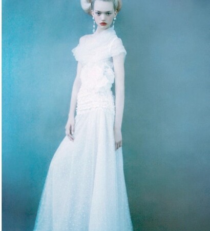 Gemma Ward, vouge italia and wedding dress