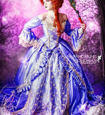 princess, lace and red hair