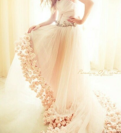 dress with flowers, perfect and pretty