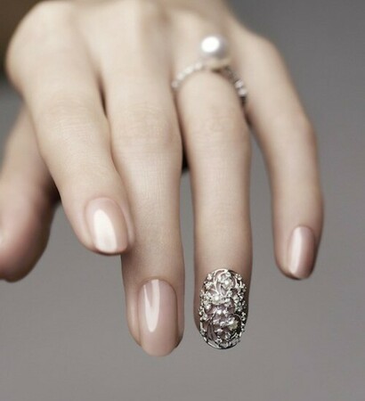 engagement ring, hand and Nude