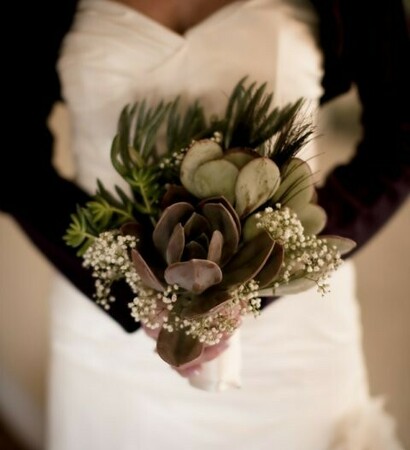 green, bouquet and dress