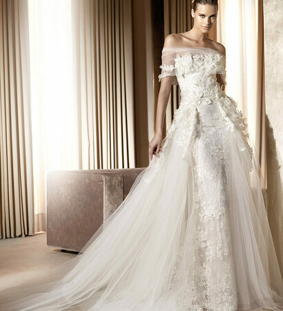 fashion, bride and cream dream