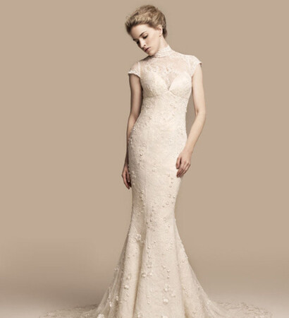 white, dress and bride