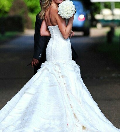 dress, wedding gown and wedding dress