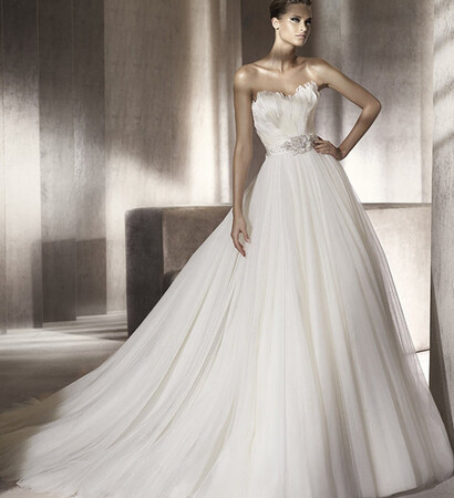 white, dress and wedding dress