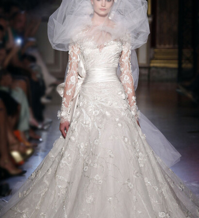wedding dress and en