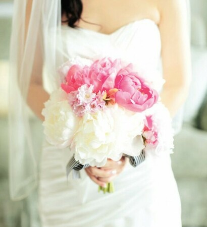 peony, bouquet and peonies