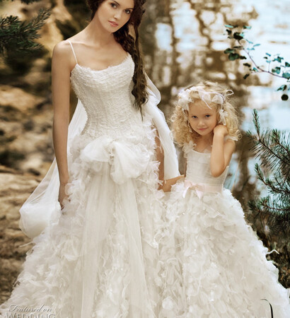 flower gil, sweet and gown