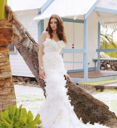 girl, wedding gown and brunette