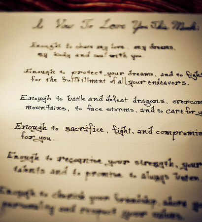 wedding vows ideas