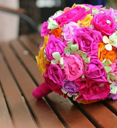paper flower, Paper and bouquet