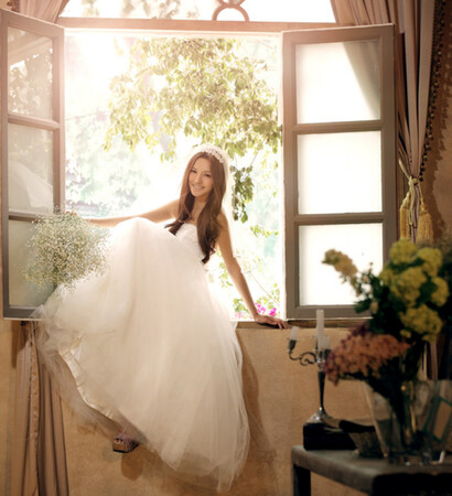model, wedding dress and marriage