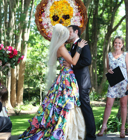 couple, bride and love
