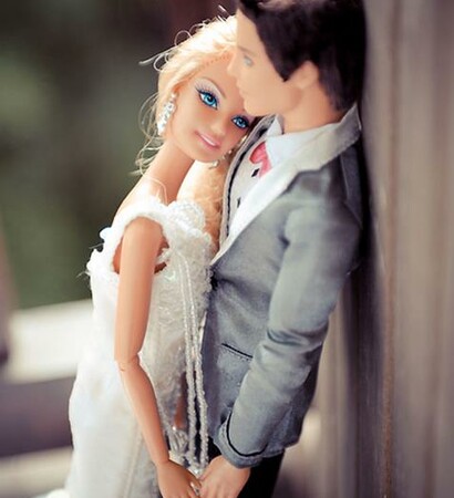 girl, barbie and girl and boy
