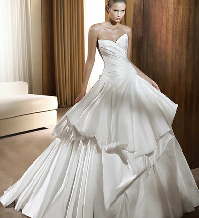 wedding dress and en