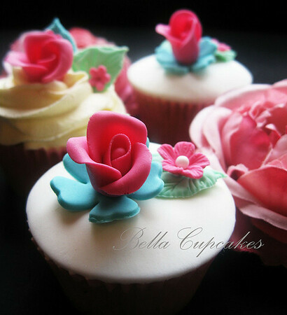 roses, pink and sugar