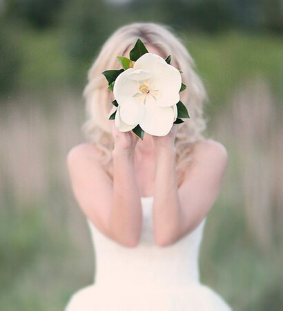marry, woman and flowers