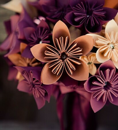 bouquet, papercraft and flower