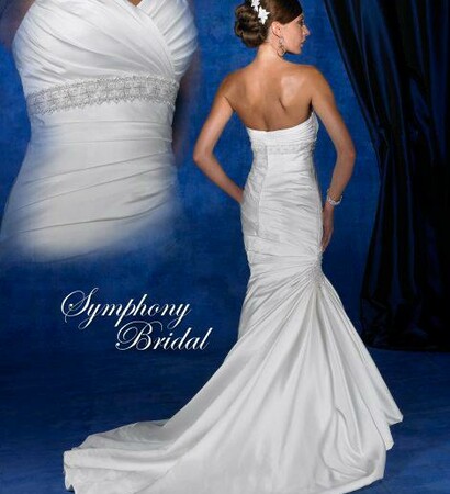 ront, bride and ress