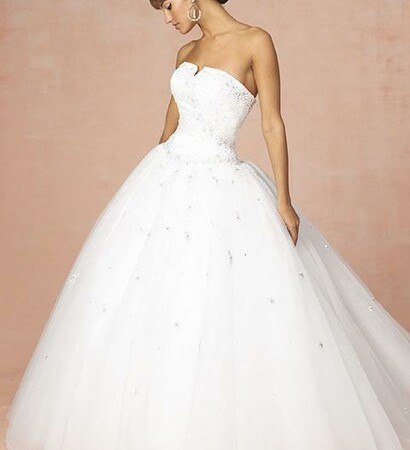 gown, girl and wedding dress