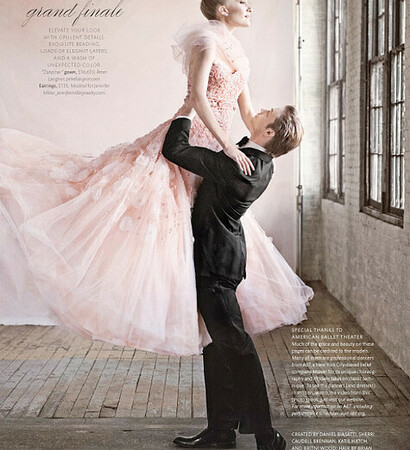 ballerina, fashion and wedding dress