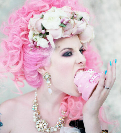 chic, flowers and party