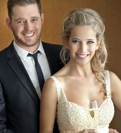 luisana lopilato, celebrity and michael buble