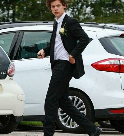 harry in wedding, anne's wedding and harry styels