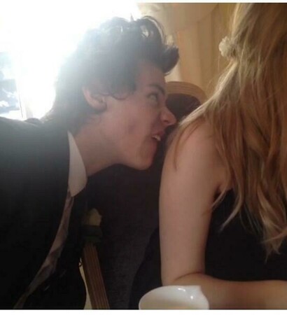 Harry Styles, anne's wedding and gemma styles