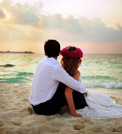 flowers, girl and wed