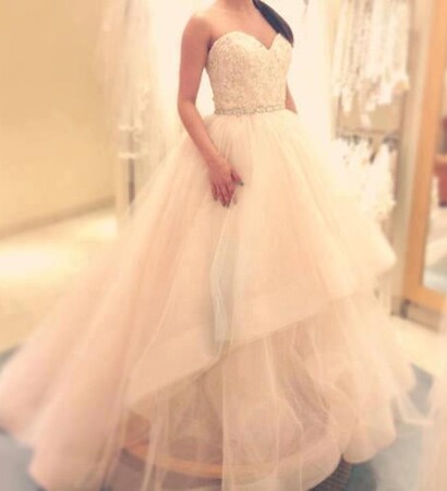 wedding dress, fashion and dresses