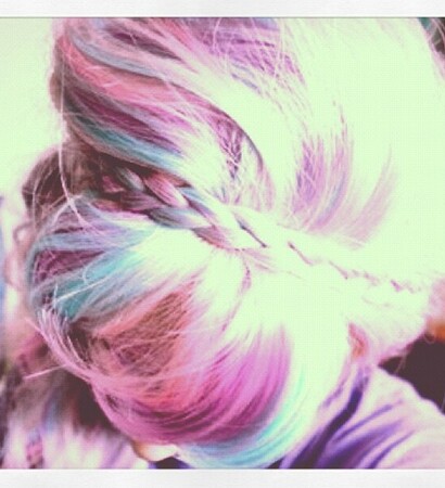 hair style, braid and fringe