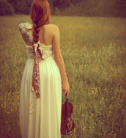 dress, girl and bohemian