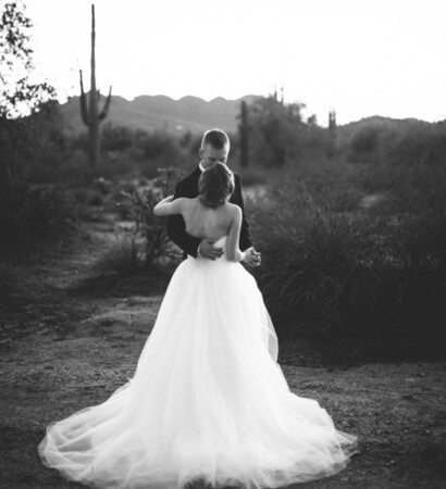 wedding dress, black and white and fashion